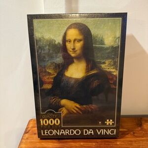 NEW Sealed D-Toys Leonardo Da Vinci's Mona Lisa 1000 Piece High Quality Puzzle